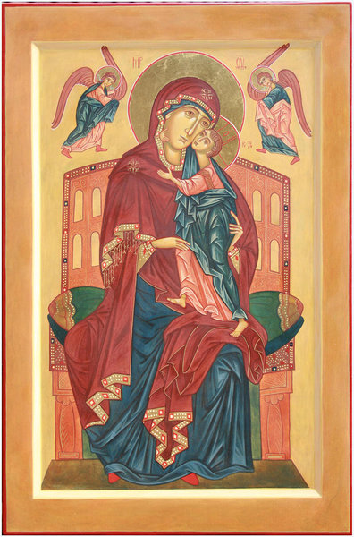 The Icon of Mother of God &quot;Tolgas&quot;  (26,5 x 41 cm)