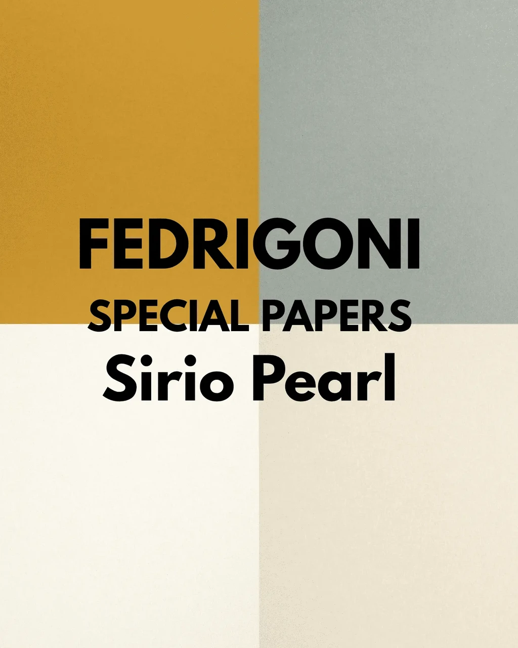 Sirio Pearl Pärlmutter premium paberid