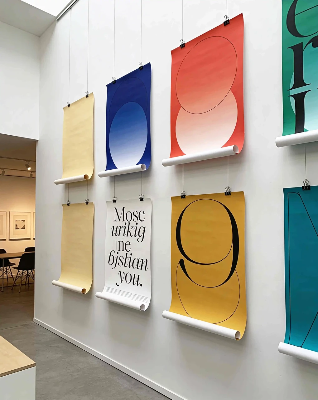 Plakatite paberitele kiirtrükk