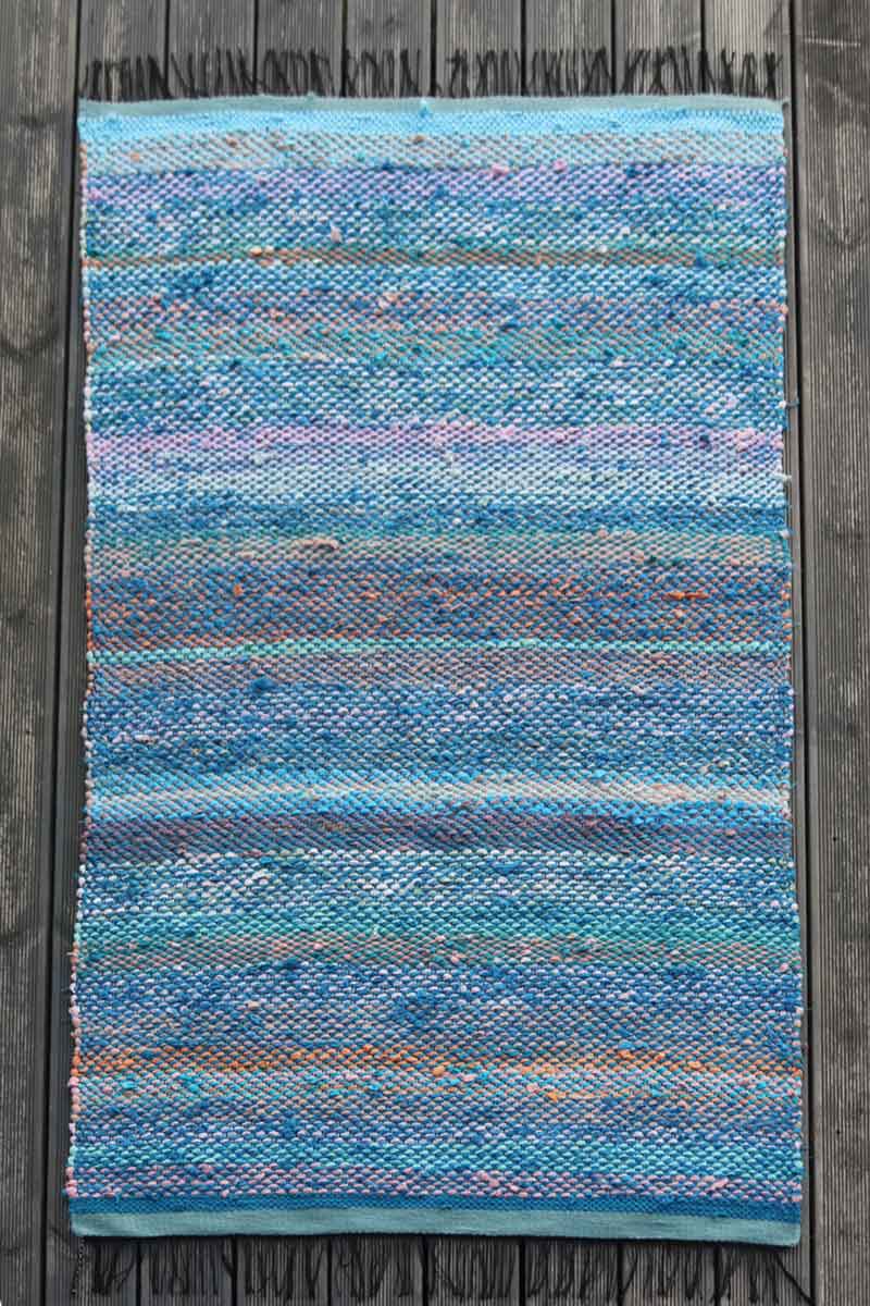 Terra Mama kangastelgedel kootud kaltsuvaip "7vennapäev"