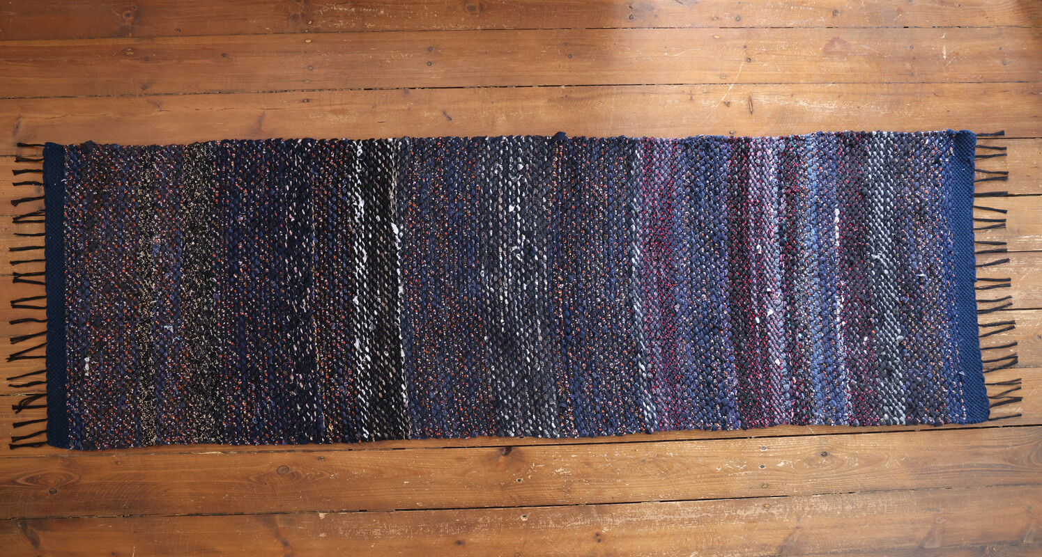 Terra Mama kangastelgedel kootud kaltsuvaip "Tähistaeva all"