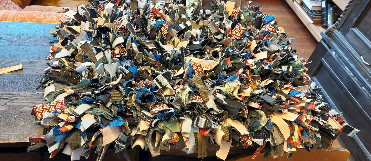 Terra Mama õmmeldud kaltsuvaip 