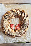 Maasika biscoffi kringel