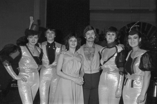 1980 diskolaine koos tantsupaariga
