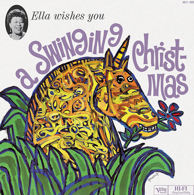 ELLA FITZGERALD Ella Wishes You a Swinging Christmas LP World Clinic