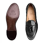 Cheaney harry black tassel loafers