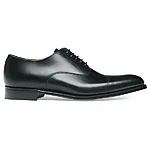 Cheaney lime r black oxfords side