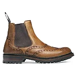 Cheaney tamar c almond chelsea boots side