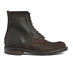 Cheaney winterfold r brown waxy boots side