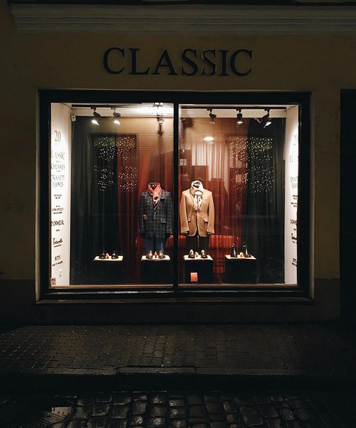 Classic Boutique view from the street