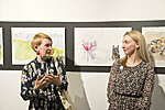 Marge Pärnits ja Anna Ryazanova &quot;Mustikas ja maruline jooks&quot; avamine R galerii Foto: Jaanus Kaasik