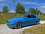 BMW E39 ülekiletamine Hexis Yas Marina blue kilega