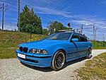 BMW E39 ülekiletamine Hexis Yas Marina blue kilega