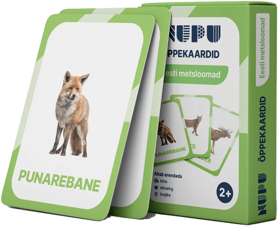 NUPU õppekaardid – Eesti metsloomad