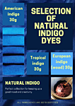 Selection of natural indigo