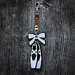 Lipsuga balletisussid, must,  K1 kinnitus, pruun nahk