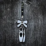 Lipsuga balletisussid, must,  K1 kinnitus, must nahk