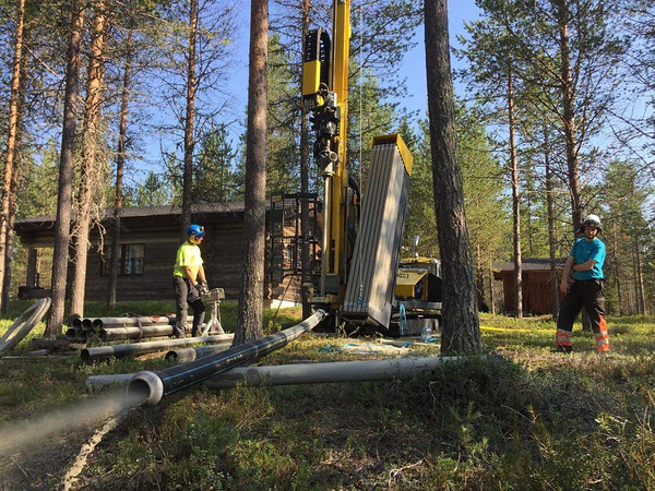 Maalämpokaivo, vesikaivo - poraus, pesu ja huolto – CNT Porakaivot