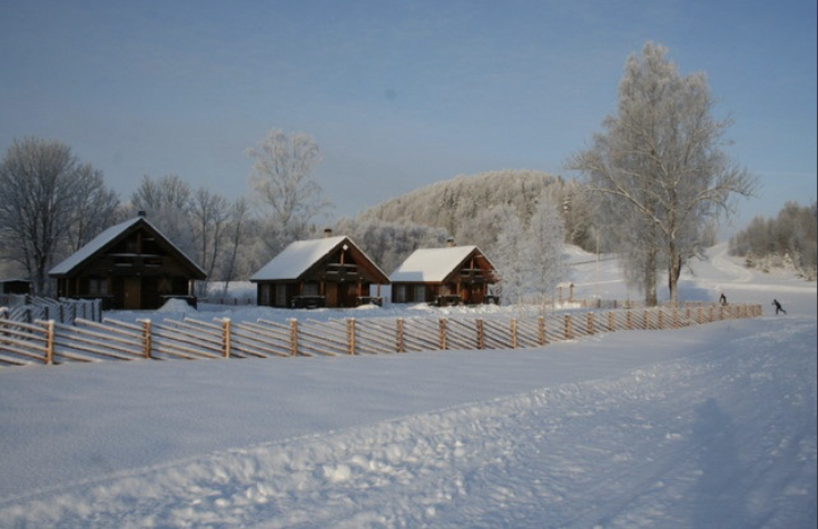 Nuustakumajad in Otepää, Estonia
