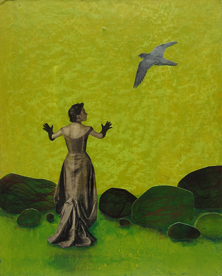 a dangerous freedom II (collage on card)  25x31cm  £145