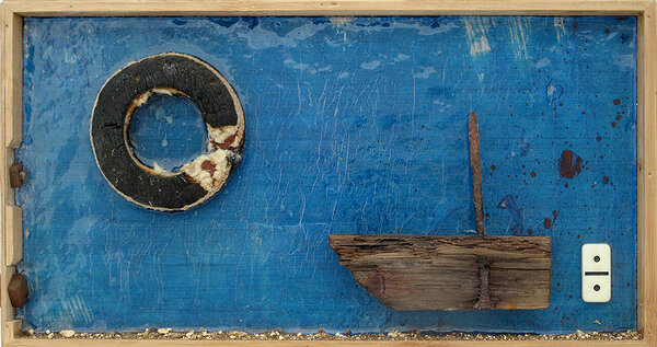 box no 50:  sooner or later   (34x18x4cm)   £375
