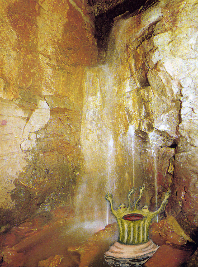 cave dwellers 2  (17x23cm)   £45/£200 set of five