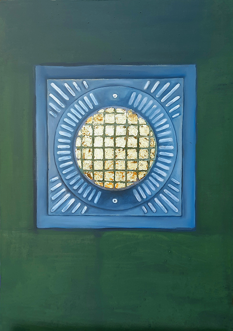 escape hatch no.2 (oil on wood panel)  42x59cm  £450