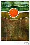 harvest sun  (monoprint)  18x24cm   £45