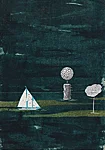 sailing by numbers/actions & consequences (collage on card) 21x29.7cm  £125