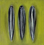 the guardians   oil on canvasboard 40x40cm  £275