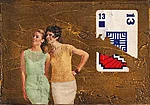 what you don&#x27;t know can&#x27;t hurt you  pt7 (collage on canvasboard) 21x15cm £59