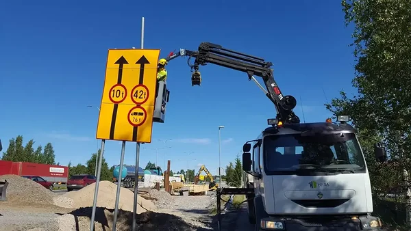 VT4 Oulu HASA Group liikennejärjestelytyöt