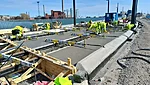 Kruunusillat kiintoraidelaattojen muotti- ja betonityöt HASA Group