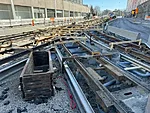 Mannerheimintien korjaus raitiotien päällysrakenteen muotti-ja betonointityöt