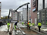 Raide-Jokeri pikaraitiolinja HASA Group päällysrakenteiden betonointityöt, maanrakennustyöt,  hitsaus-, putki- ja muut maanrakennustyöt, työmaakuljetukset nosturiautolla