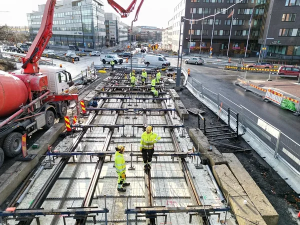 Tampereen ratikan HASA Groupin kiintoraidelaattojen muotti- ja betonityöt, muut radan rakentamiseen liittyvät tehtävät sekä maanrakennus- ja muut henkilöstötyöt
