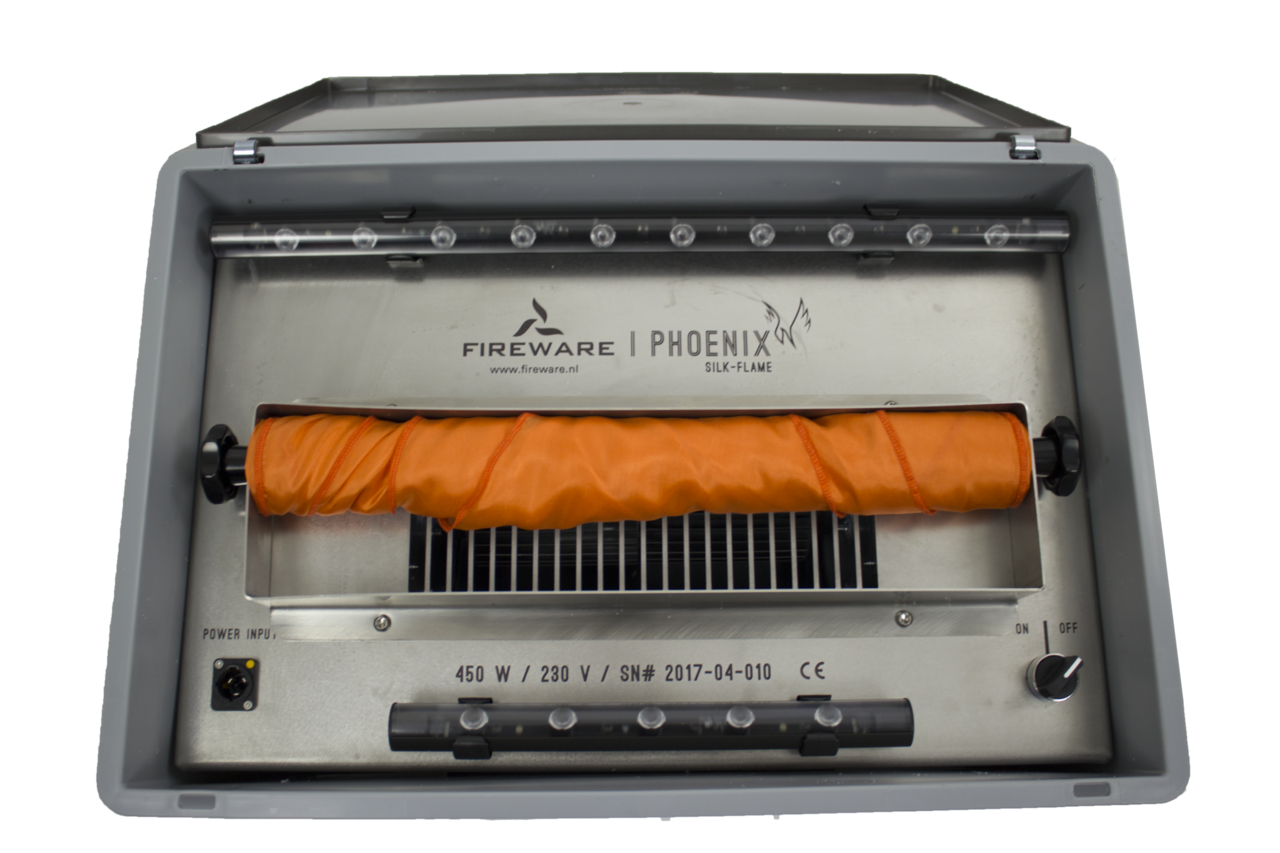 FireWare Phoenix Silkflame leegisimulaator - leegi kõrgus seadistatav kuni 2m kõrguseks