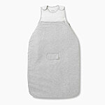 Organic cotton sleeping bag grey front 2.5tog nopocket