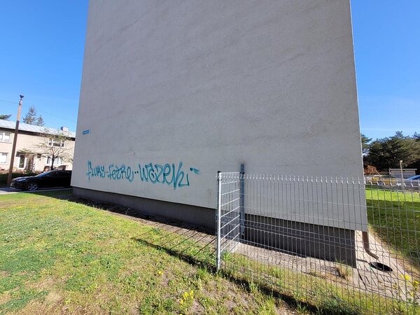 Graffiti eemaldus ülevärvides