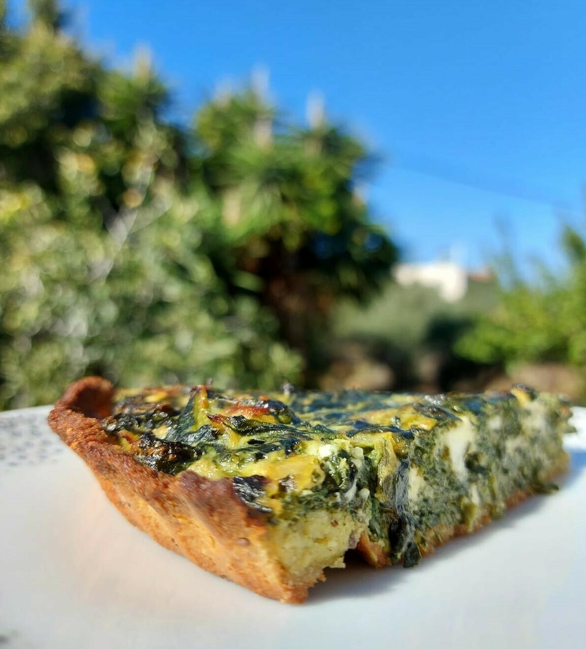 tervislik feta-juustu quiche