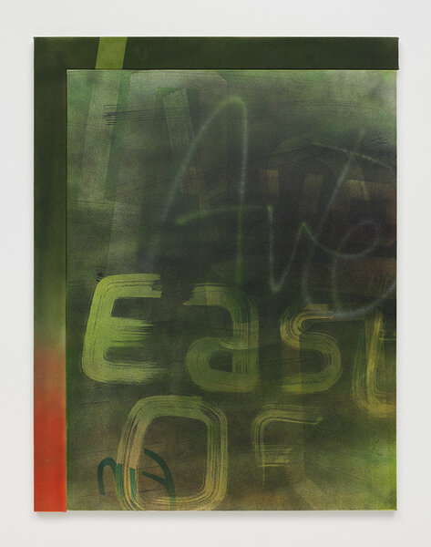 East of Avenue D, 2013, acrylic on canvas, acrylic on canvas over wood artist&#x27;s frame, 51 1/2 x 39 1/2 inches