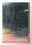 Ulster, 2013, acrylic on canvas, wood and enamel artist's frame, 62 1/2 x 42 1/2 inches