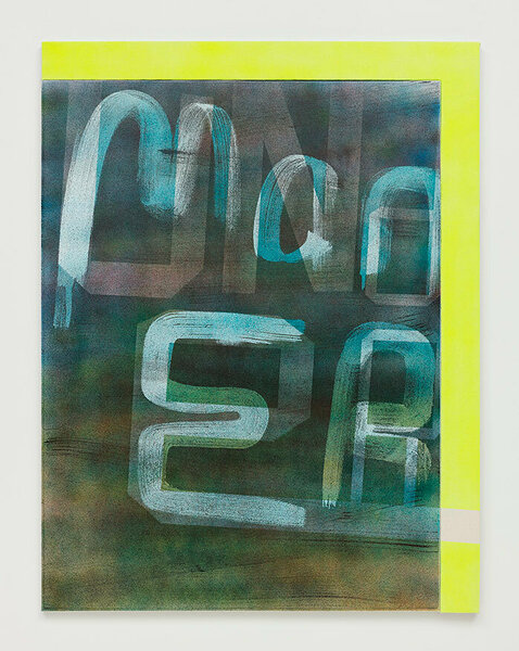 Underpass, 2013, acrylic on canvas, acrylic on canvas over wood artist&#x27;s frame, 52 x 40 inches