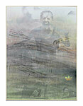 Brandi Chastain (Sports Bra Moment), 2014, acrylic and inkjet on vinyl, artist's frame, 97 x 73 inches