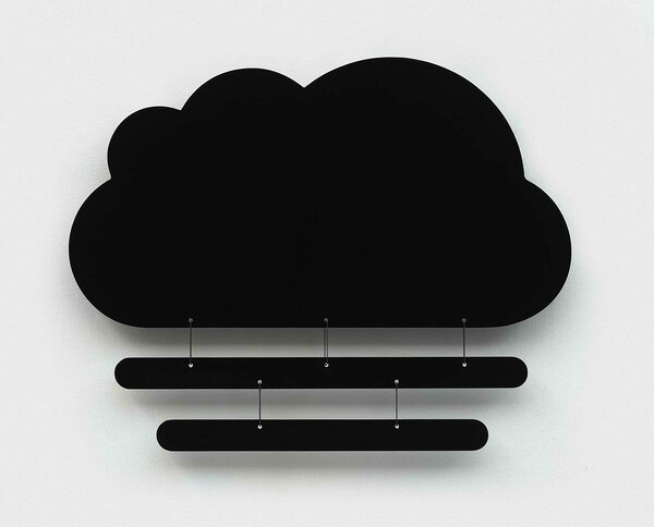 Fog Cloud, 2020, dibond, ball chain, edition of 3, 20 x 24 inches