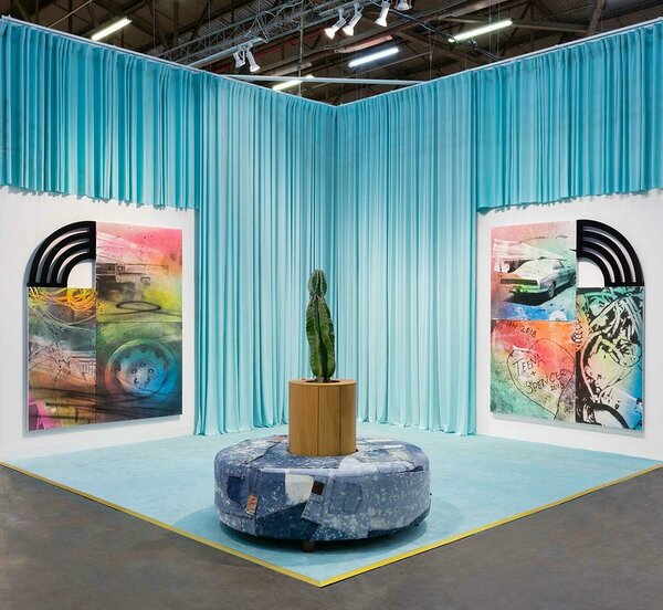 Installation view, The Armory Show, NYC, 2020