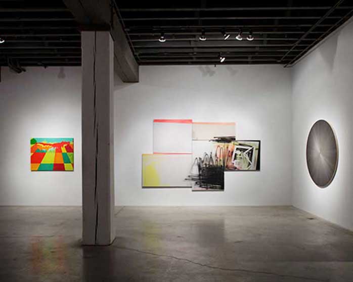 Borderland Abstraction, Bemis Center for Contemporary Arts, Omaha, NE, curated by Hesse McGraw 2010