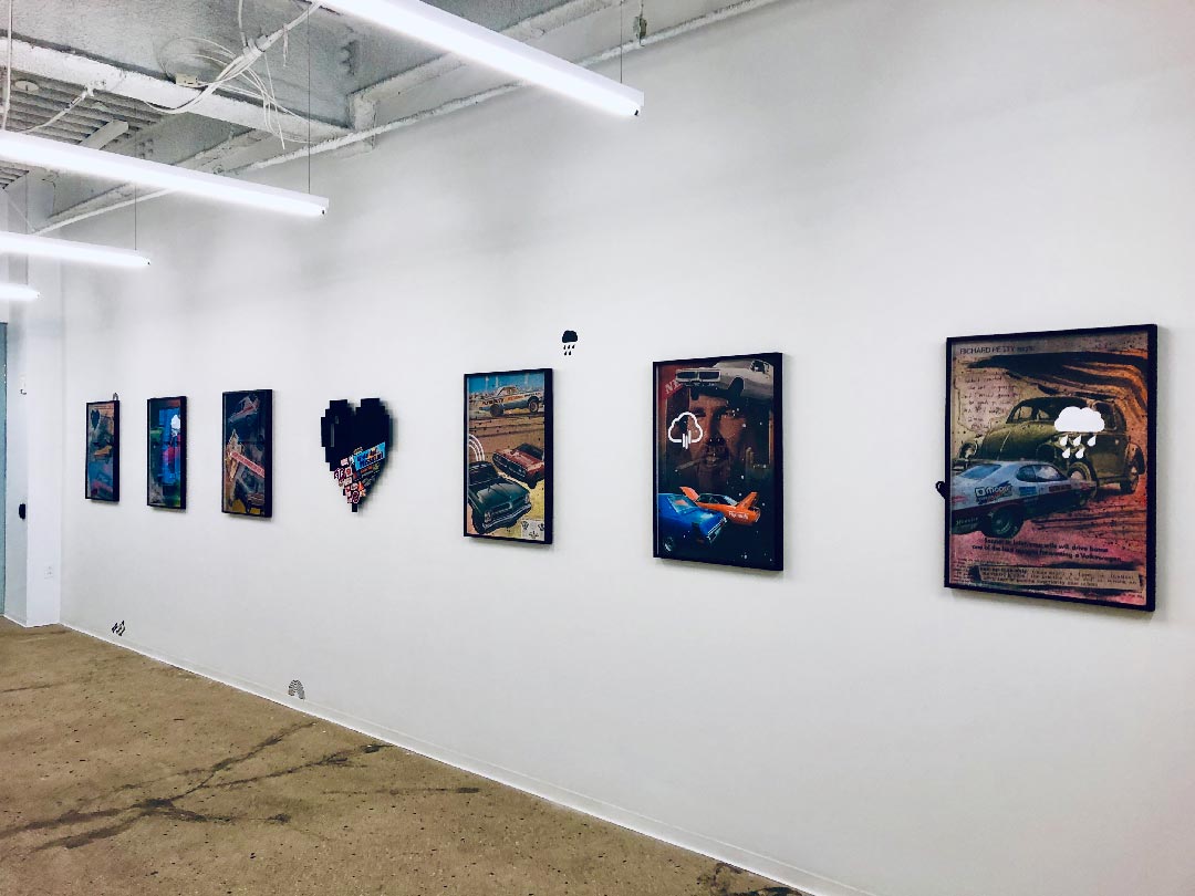 Installation view, Paradigm Talent Agency, NYC 2019