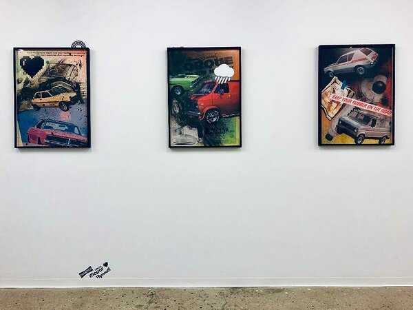 Installation view, Paradigm Talent Agency, NYC 2019