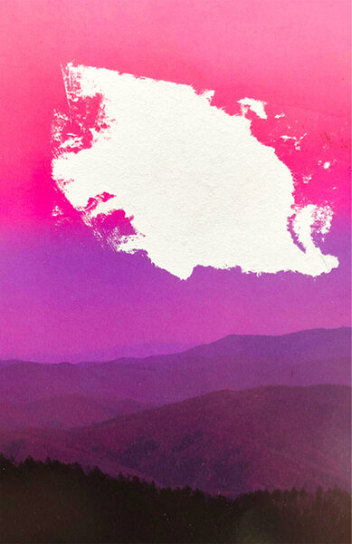 Pink sunset (torn) 1